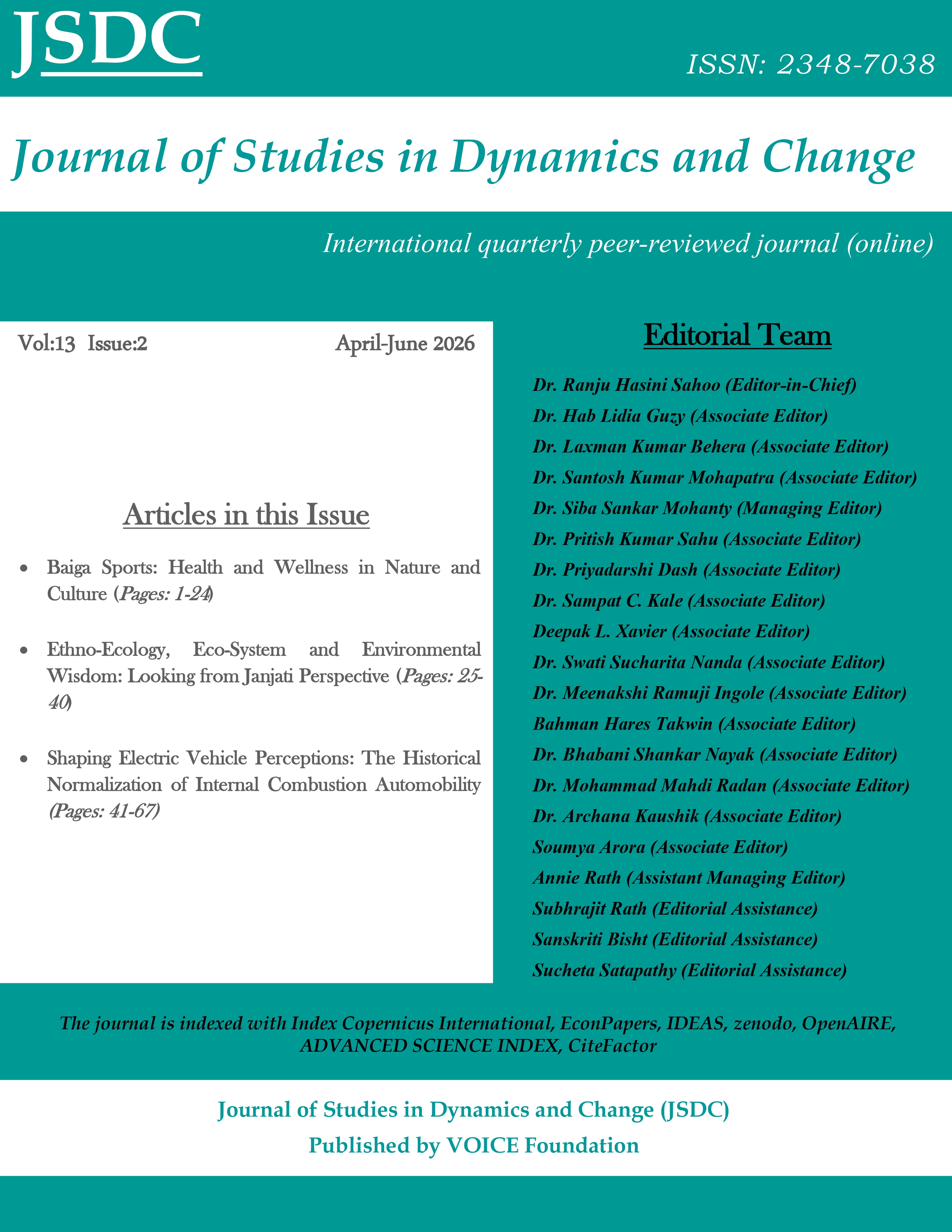 					View Vol. 13 No. 2 (2026): April-June 2026
				